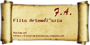Flits Artemíszia névjegykártya